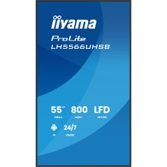 iiyama 55" 3840x2160, 4K UHD VA